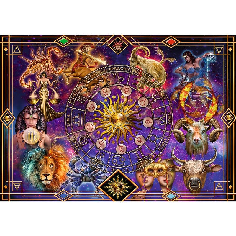 Trefl "1040" - Spiral Puzzle - Zodiac Signs