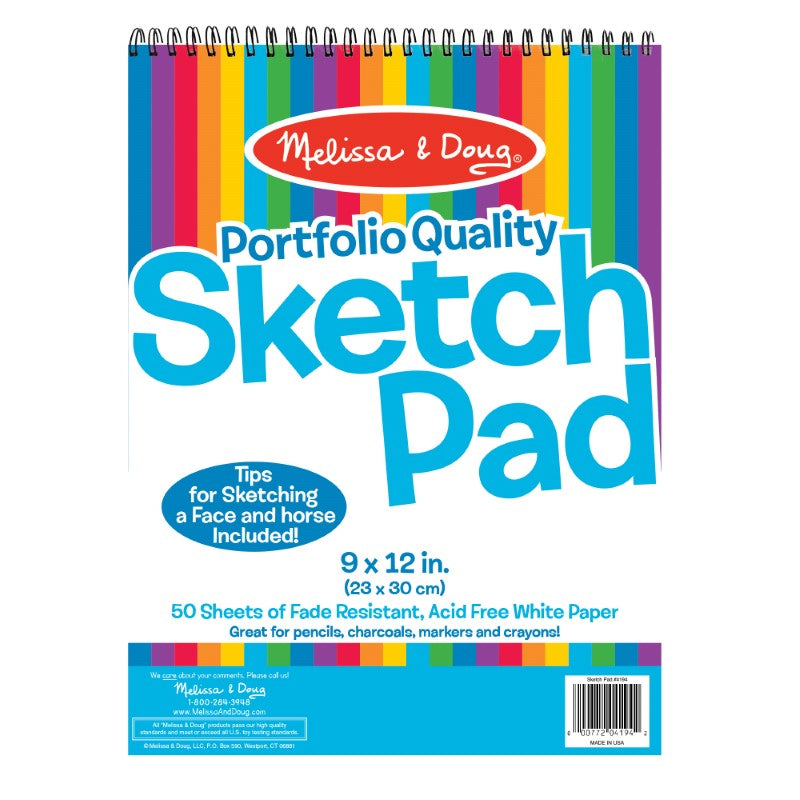 Sketch Pad (9"x12") - Melissa & Doug