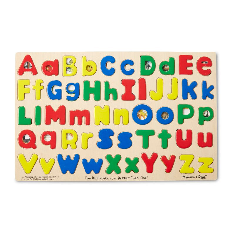 Puzzle - Upper and Lowercase Alphabet - Melissa & Doug