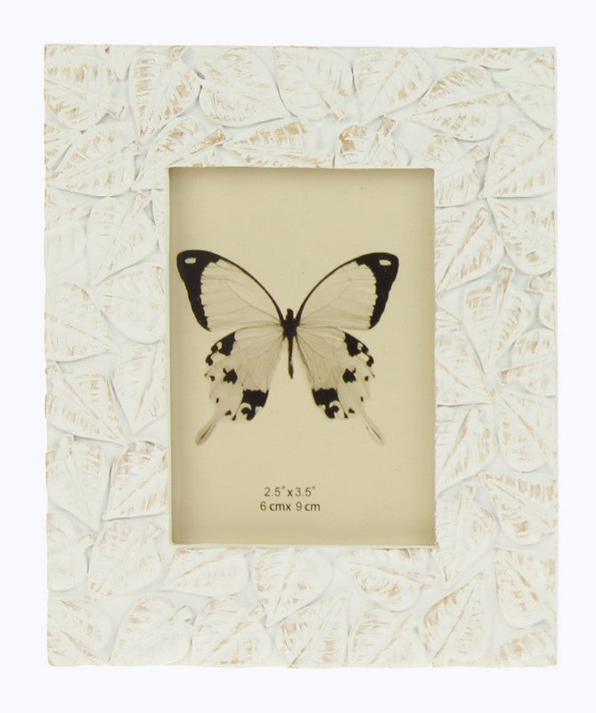 Elegant leaf-inspired collage photo frames set of 2, perfect for showcasing memories in any decor style.