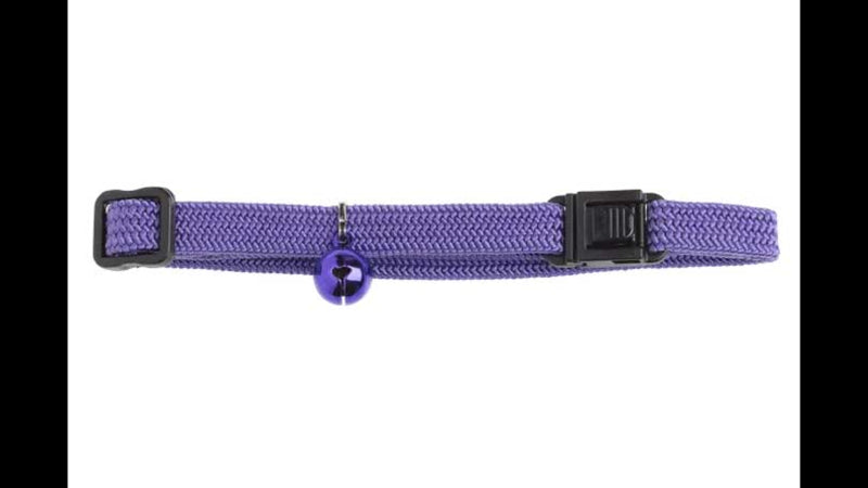 Cat Safety Collar - Elastic Purple