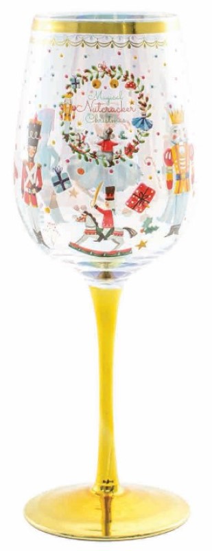 Wine Glass - Nutcracker (430ml)