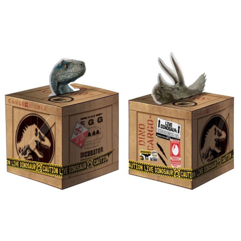 Jurassic Into The Wild Centrepiece Decorating Kit (Set of 4)