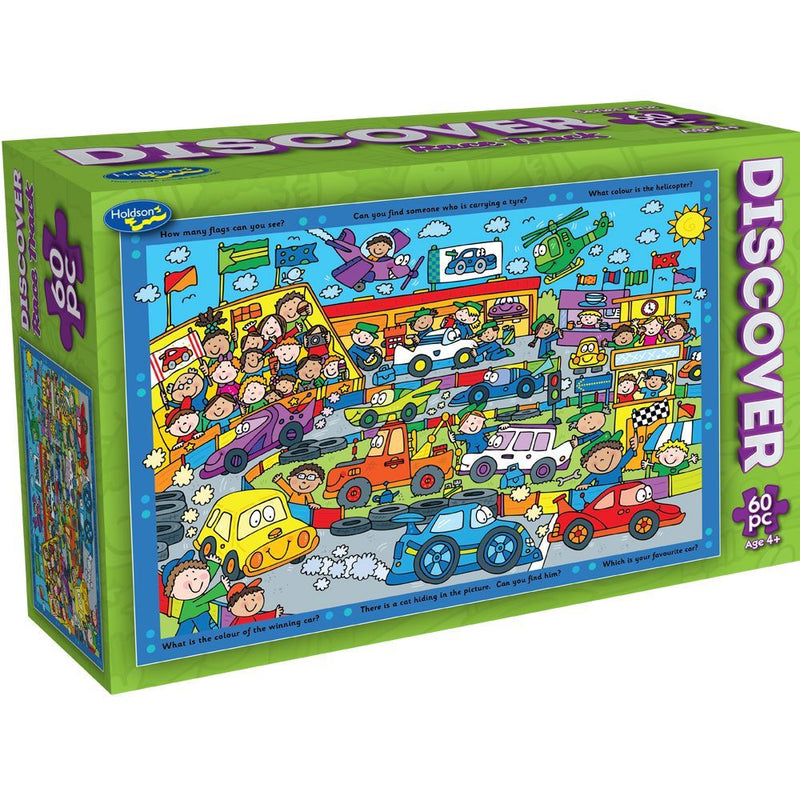 Holdson Puzzle - Discover 60pc (Race Track)