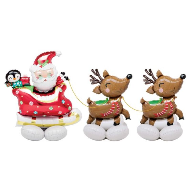 CI: AirLoonz Decor Kit Santa and Reindeers