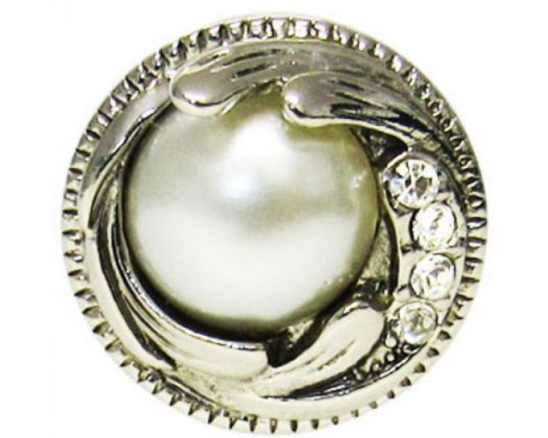 Elegant Snaps REDFOX - Pearl Wave features a pearlescent design inspired by ocean waves, perfect for versatile styling.