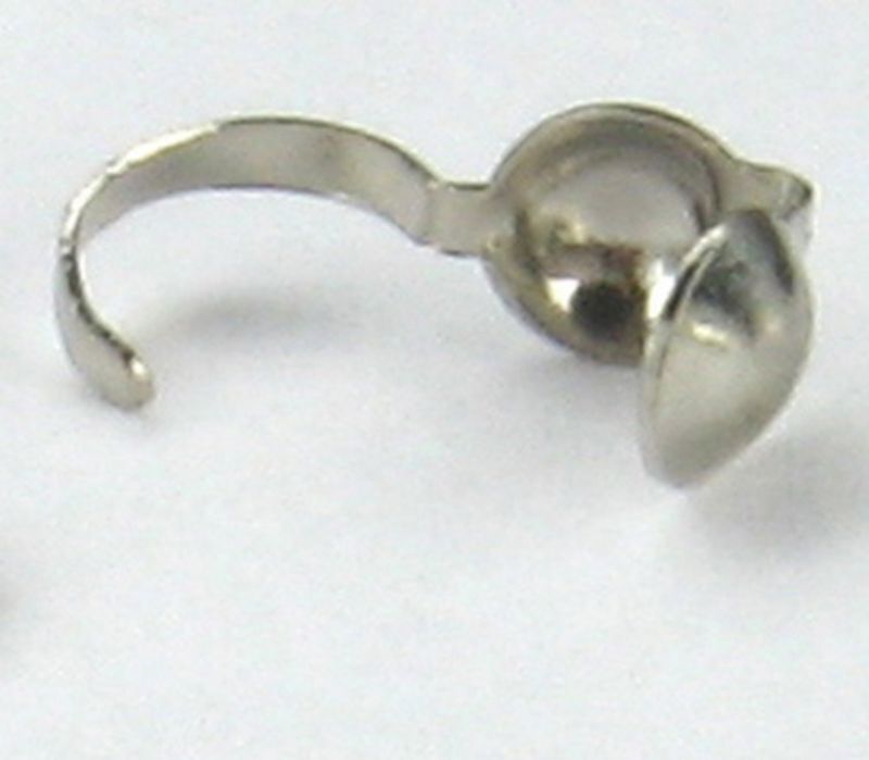 5000 premium 4.5mm Carlotte Crimps for secure jewelry-making, compatible with necklaces, bracelets, and earrings.