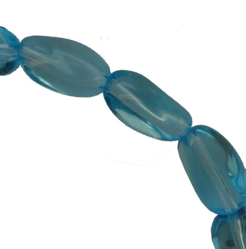 Set of 72 glossy 10x6mm oval glass beads in assorted colors, perfect for jewelry making and DIY projects.