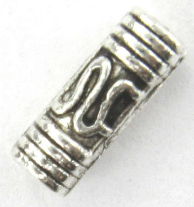 Shiny metal beads, 3mm diameter and 8.5mm length, ideal for jewelry making and crafts, 100 pieces per set of 2.