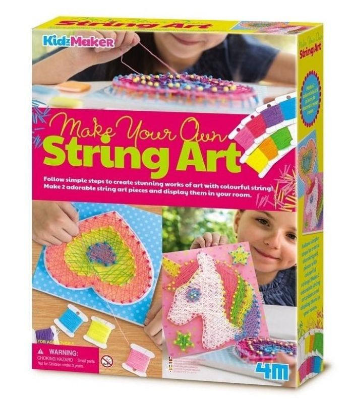 Make Your Own String Art Kit - 4M
