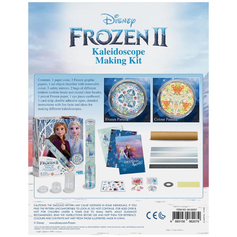 Disney Frozen II Kaleidoscope Making Kit - 4M