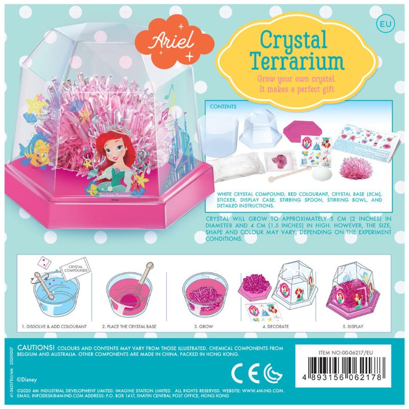 Disney Ariel Crystal Terrarium Kit - 4M