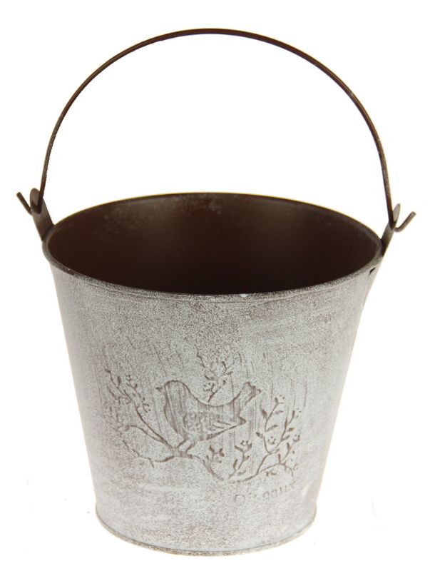 Medium pot plant holders set of 2, stylishly designed for indoor plants, 15cm upper diameter, durable and versatile.