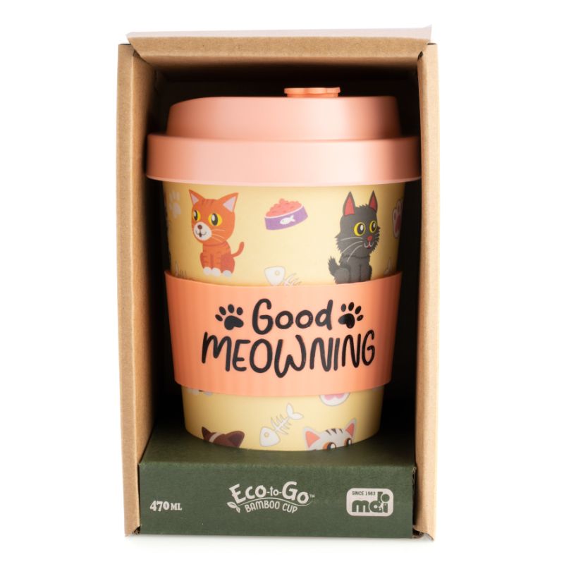 Bamboo Cup - Cat Eco to Go (470ml)