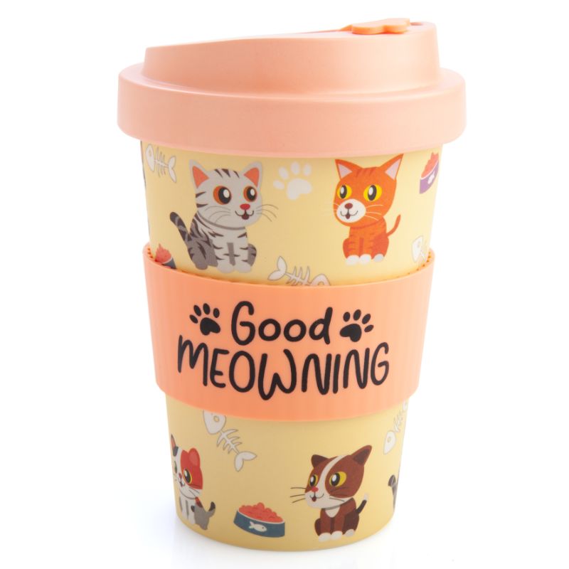 Bamboo Cup - Cat Eco to Go (470ml)
