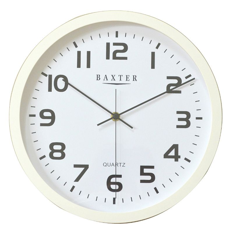 BAXTER - Baxter York with Clock Arabic 30cm-White