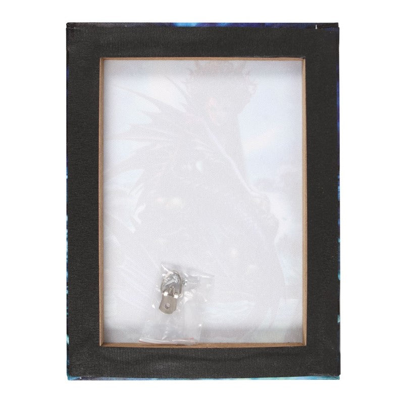 Small Atargatis Canvas depicting the fertility goddess Atargatis amidst a stormy sea, blending mythology and Gothic decor.