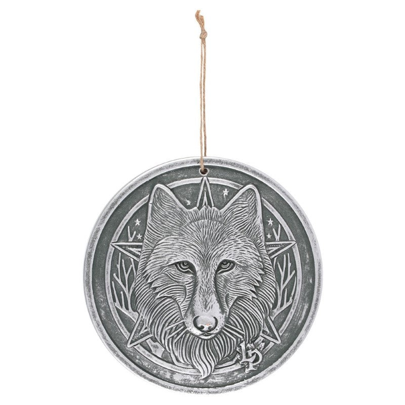 Wild One Silver Terracotta Plaque by Lisa Parker