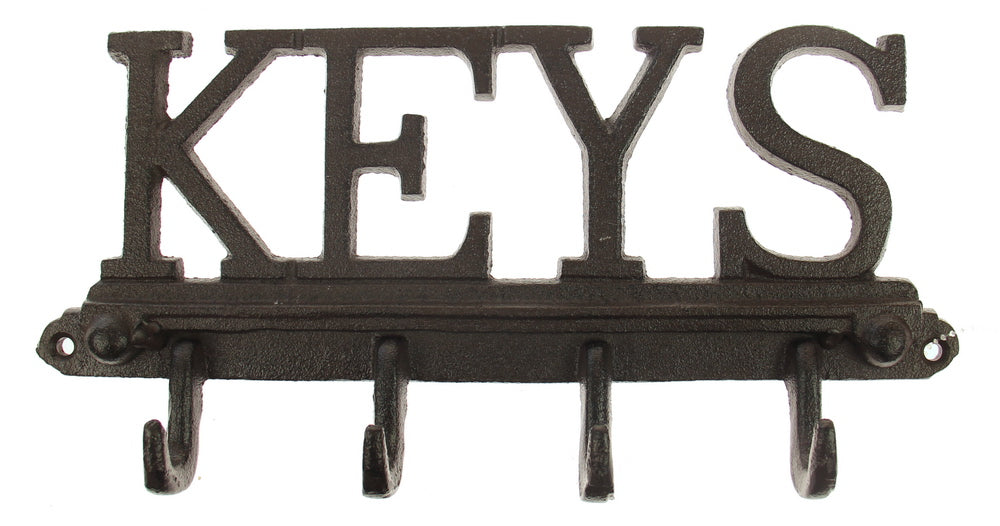 Stylish 27x13.5cm key holder with multiple hooks for organized key and accessory storage in any home decor.