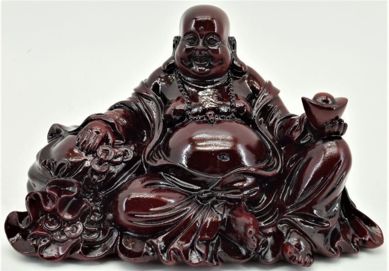 20cm Feng Shui Good Luck Buddha statue, symbolizing prosperity and peace, ideal for home decor and meditation spaces.