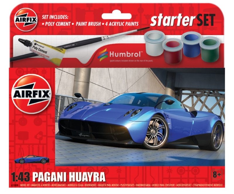 Airfix - Starter Set - 1/43 Pagani Huayra