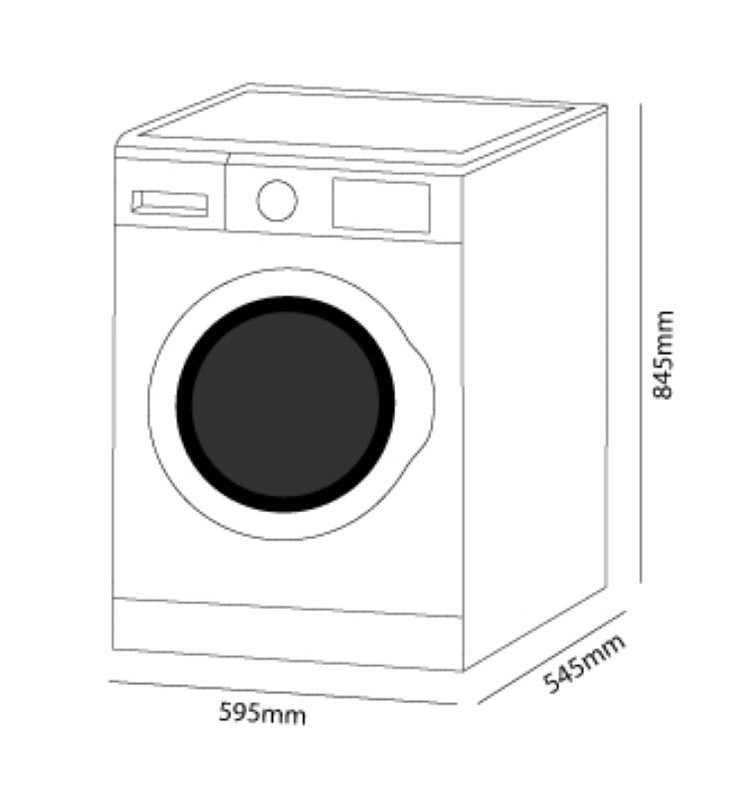 Parmco - Washing Machine - 8KG Front Load (White)