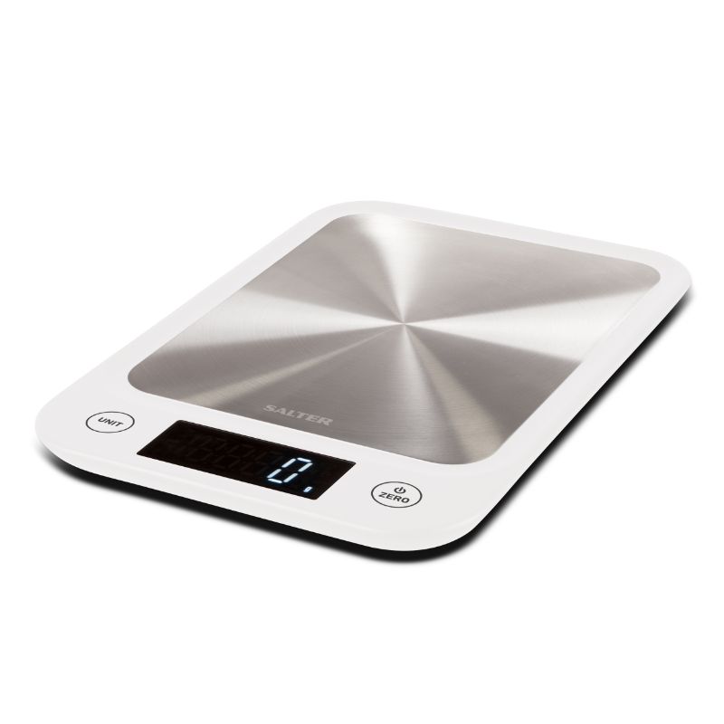 Electronic Kitchen Scale - Salter Stainless Steel 1105SSWHDR