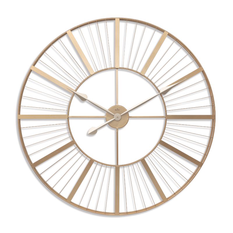 Wall Clock - Acctim Gardner XXL Gold Indoor/Outdoor (80cm)