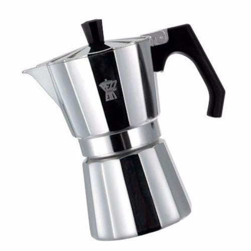 Pezzetti Luxexpress Aluminium Coffee Maker 9C in vibrant colors brews authentic Italian espresso with stylish design and functionality.