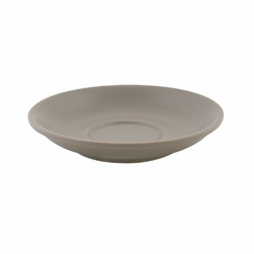 Bevande Stone 140mm saucer, elegantly designed for coffee or tea, durable stoneware with a smooth finish for any occasion.