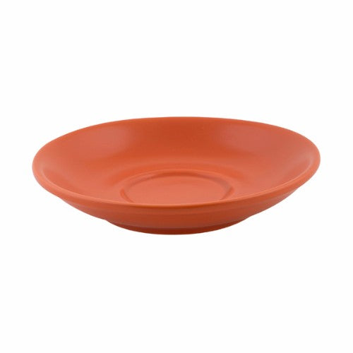Elegant 140mm ceramic saucer for coffee and tea, designed for stability and style, perfect for any table setting.