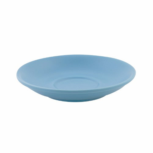Elegant 140mm ceramic saucer for coffee or tea, enhancing beverage enjoyment with a stylish design and durable finish.