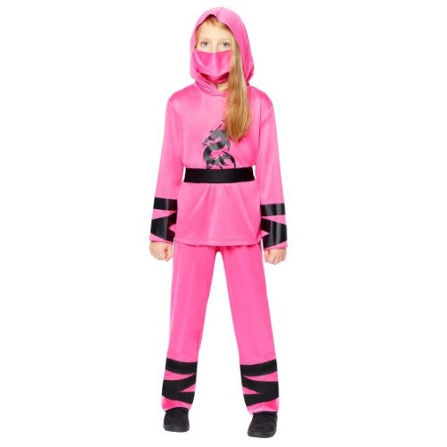 Costume Pink Ninja 4-6 Years