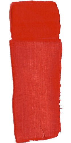 Vibrant 250ml Atelier Cadmium Red Light acrylic paint, ideal for versatile blending and rapid drying techniques, made in Australia.