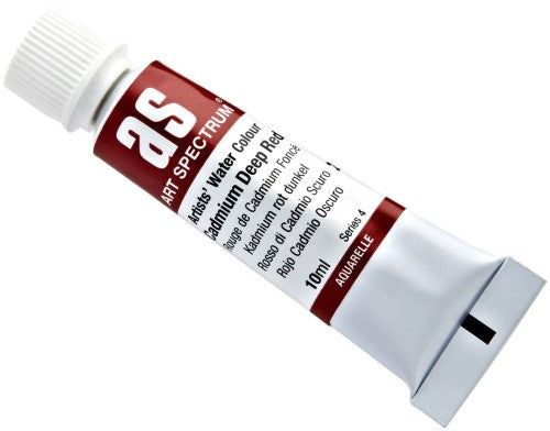 Vibrant 10 mL coral watercolour paint from Art Spectrum, ideal for blending and layering in artworks.