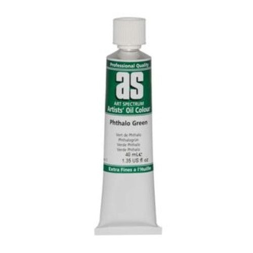 10ml tube of Phthalo Green watercolour paint, featuring lightfast pigments for vibrant, long-lasting art creations.