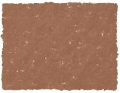 Art Spectrum AS Square Pastel in Brnt Sienna Yellowish B, showcasing a creamy texture for vibrant, smooth application and blending.