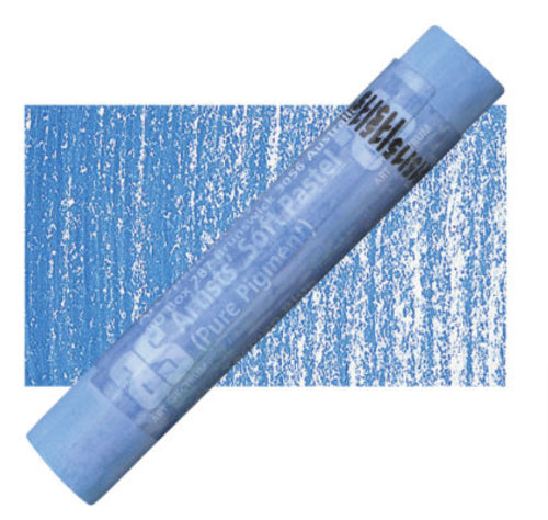 Artist Pastel - As Pastels Tasman Blue P 523: vibrant, handmade soft pastel in rich bluish hue, ideal for professional artwork.