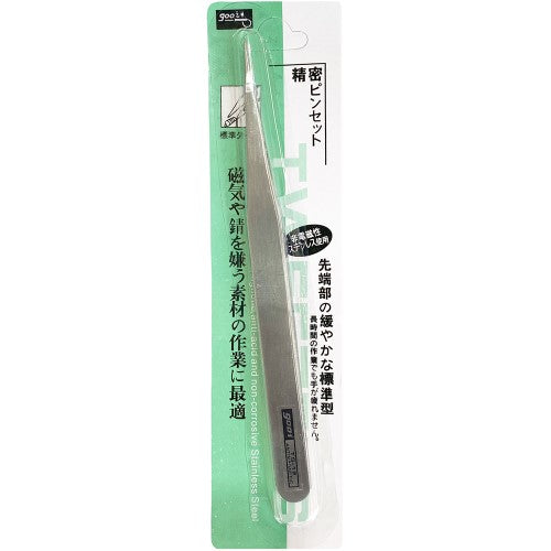 A 3-pack of large, sharp tweezers designed for precise hair removal and comfortable grip for grooming.