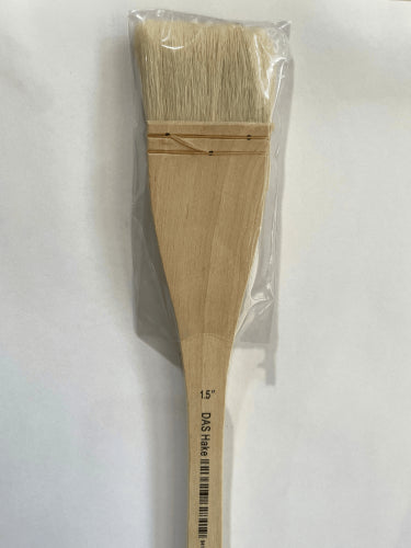 1" Hake brush with goat hair for smooth watercolour washes and precise paint application. Ideal for artists of all levels.
