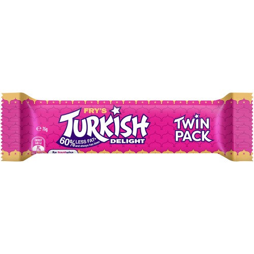 Cadbury Turkish Delight Twin Pack 76g ( 28 Pack )