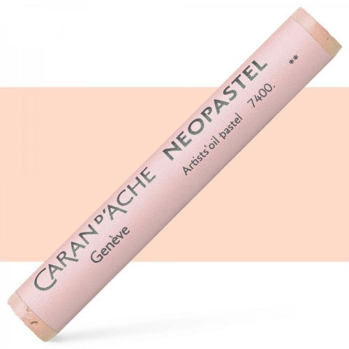 Set of 3 Caran D’ache Neopastel Cream artist pastels in vibrant colors, ideal for blending and versatile applications.