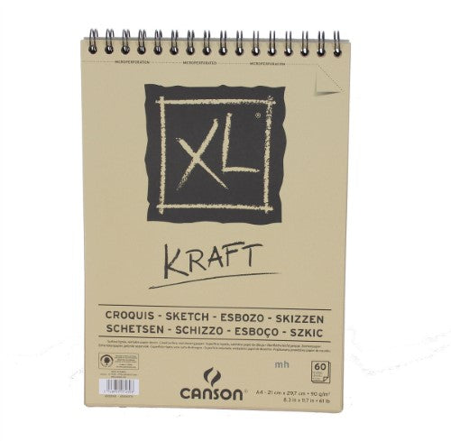 Xl Kraft S/Pad A4 90g (60sh)