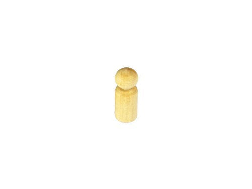 Wooden People Pack of 10 featuring small, medium, and large figures for imaginative play and creative learning.
