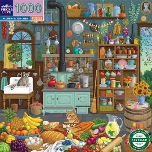 Jigsaw Puzzle - eeBoo Alchemists Kitchen Sq (1000pcs)