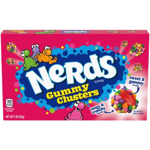 TB Nerds Gummy Clusters 85g ( 12 Pack )