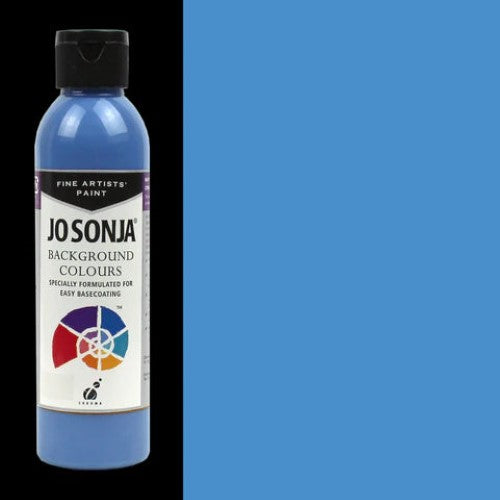 Acrylic paint in Cornflower blue, perfect for various surfaces with superior one-coat coverage and non-toxic formula.