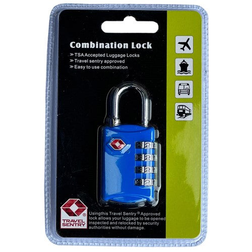 Durable combination padlock with 3-digit code for secure, keyless access to lockers, sheds, and luggage. Weather-resistant design.