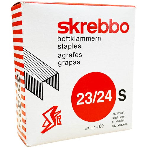 High-quality 1000pc stapler pins compatible with various staplers for efficient document organization and secure stapling.