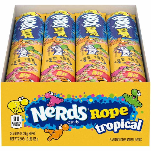 Nerds Rope Tropical 26g ( 24 Pack )